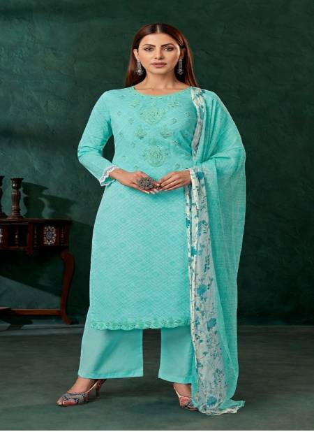 Aziza By ZSM Pure Cotton Pakistani Suit Catalog